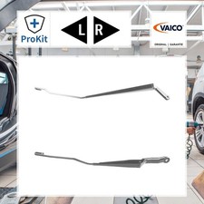 2x Vaico Wischarm, Scheibenreinigung Links, Rechts für Peugeot 206 CC 207 206