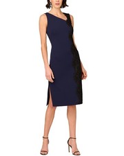 Aidan Mattox Solid Midi Dress Women's  10