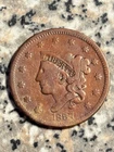Photo of a 1837-P Large Cent from an eBay listing that sold on Jul 19, 2026