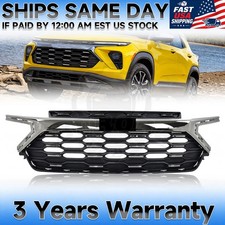Chrome Black Front Bumper Upper Grille For 2024 2025 26 Chevy Trailblazer ACTIV