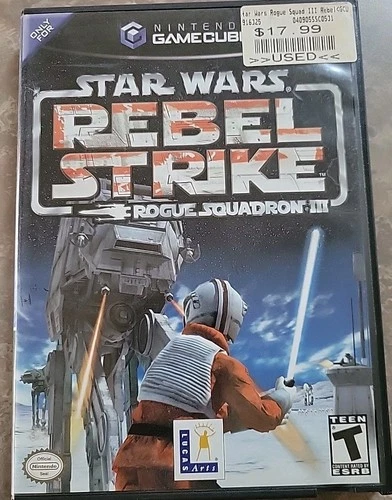 LucasArts Star Wars Rogue Squadron III Rebel Strike GameCube NTSC Manual Includ…