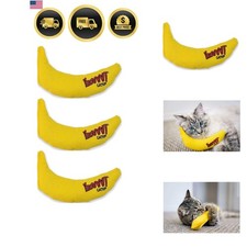 Catnip Toy Banana Cat Toy Pack Organic Catnip Stuffed Playing Toy