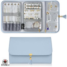 Perfect Gift: Stylish Jewelry Case for Travel - Organizes Rings, Earrings  More