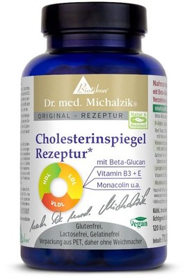 Cholesterinspiegel Rezeptur nach Dr. med. Michalzik  120 Kapseln - von BIOTIKON 