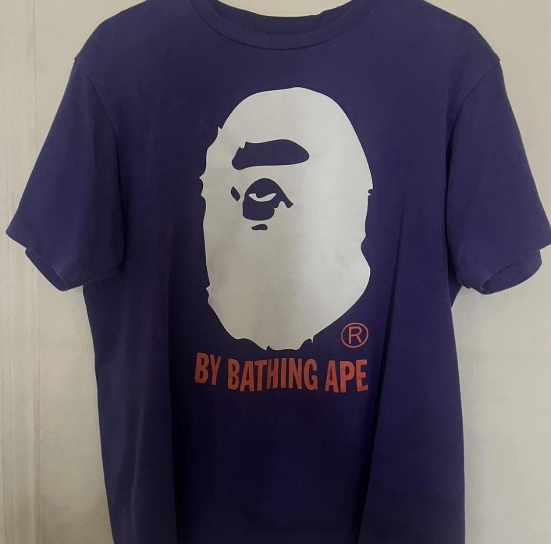 Bape Purple Camo Graphic T-Shirt Streetwear Essential
