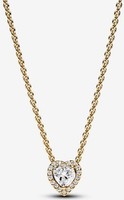 Pandora Funkelndes Herz Collier-Halskette 368425C01-45 Damenhalskette