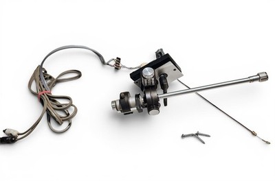 Thorens TP 16 MK II Isotrack Tonearm Assembly + Counterweight (from TD-145)