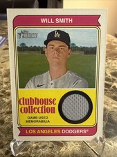 Will Smith 2023 Heritage High Number Clubhouse Collection #CCR-WS Dodgers