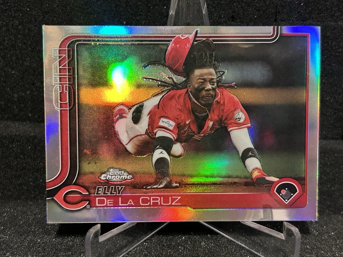 2025 Topps Chrome Update-Elly De La Cruz #USC189 Refractor