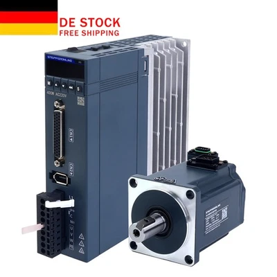 STEPPERONLINE Servomotore AC 400W/750W/1000W 3000rpm 1,27Nm 17 bit encoder assoluto IP67 RS485