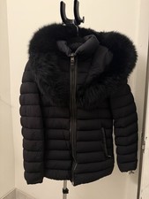 Mackage Women s Black Short Puffer Jacket Fur...