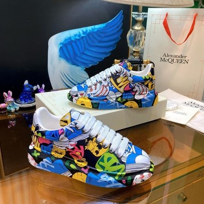 Alexander McQueen '  multicolor men's casual shoes