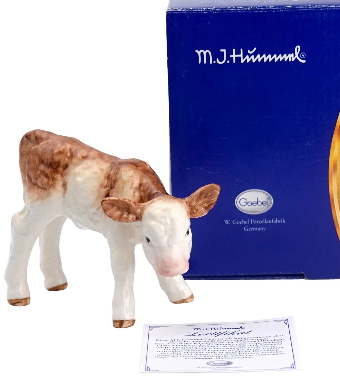 Goebel Hummel #2230/m "Young Calf" 3.25" w/BOX & COA