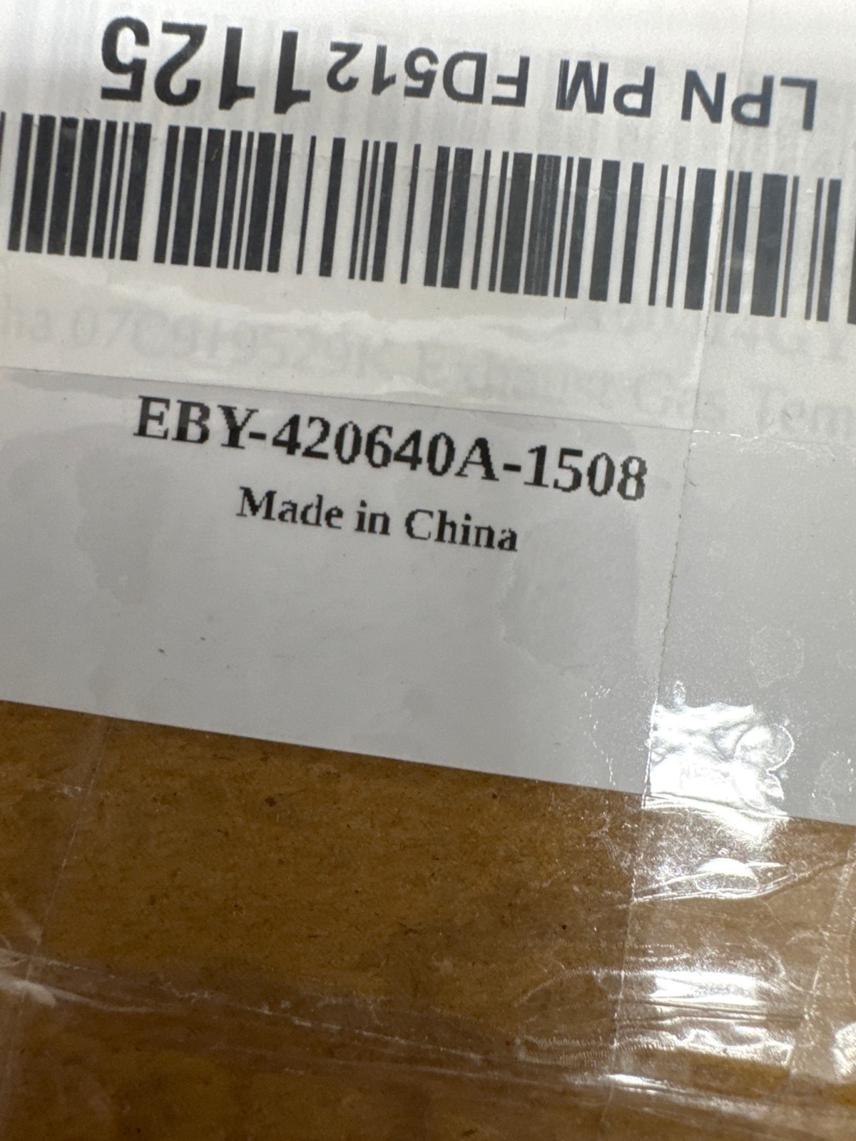 Koomaha 07C919529K Exhaust Gas Temperature Sensor Bentley Continental W12 04-18