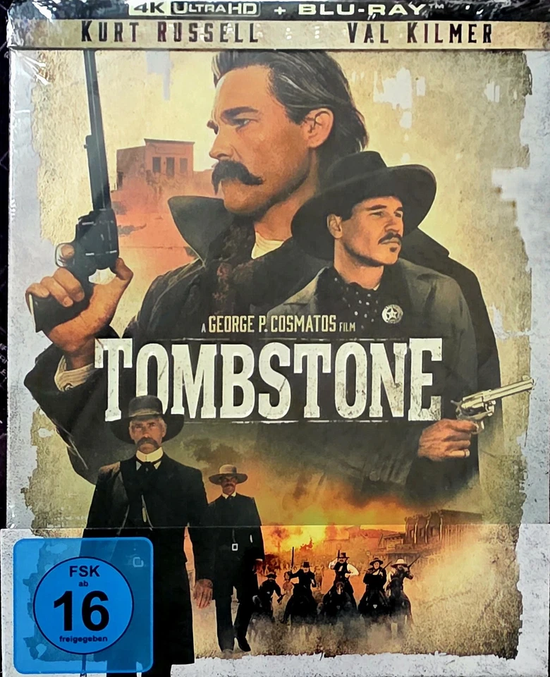 Tombstone 4K UHD Blu Ray Steelbook, NEU & OVP - Bild 1 von 1