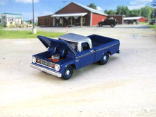1961-1965 Dodge D100 Long Bed Classic Truck Model Blue A1