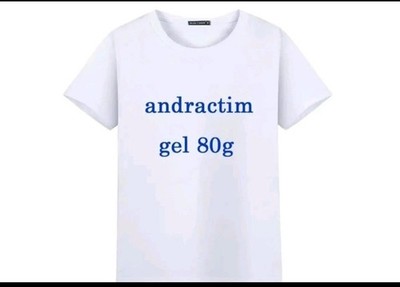 Andractim gel 80g T-shorts