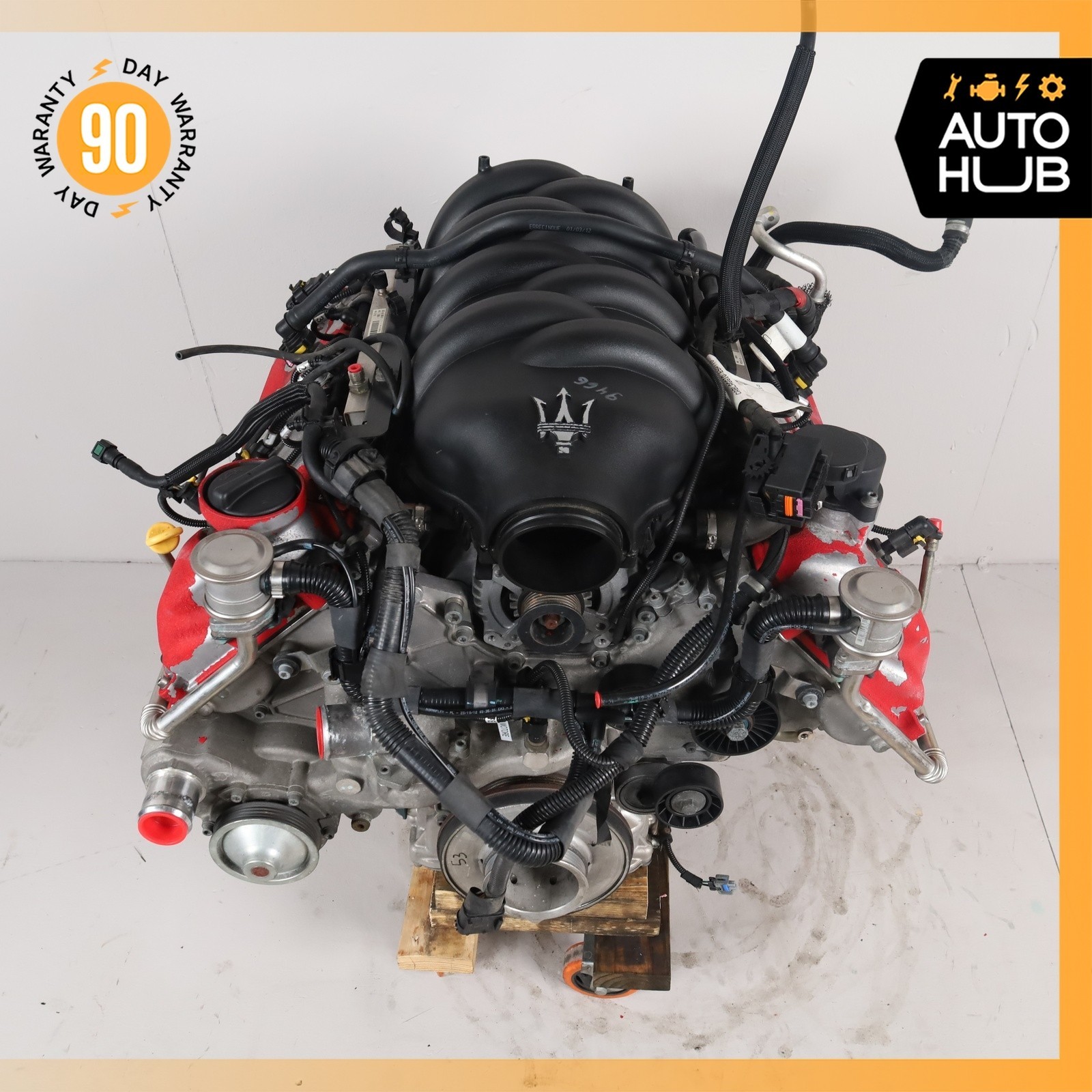 Maserati Quattroporte M139 4.7L V8 F136Y Engine Motor Assembly OEM 51k