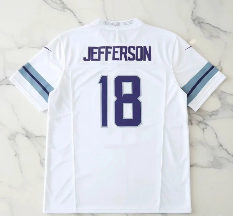 Justin Jefferson NFL Minnesota Vikings 3rd Generation Jersey Large BNWT - Image 2 of 3