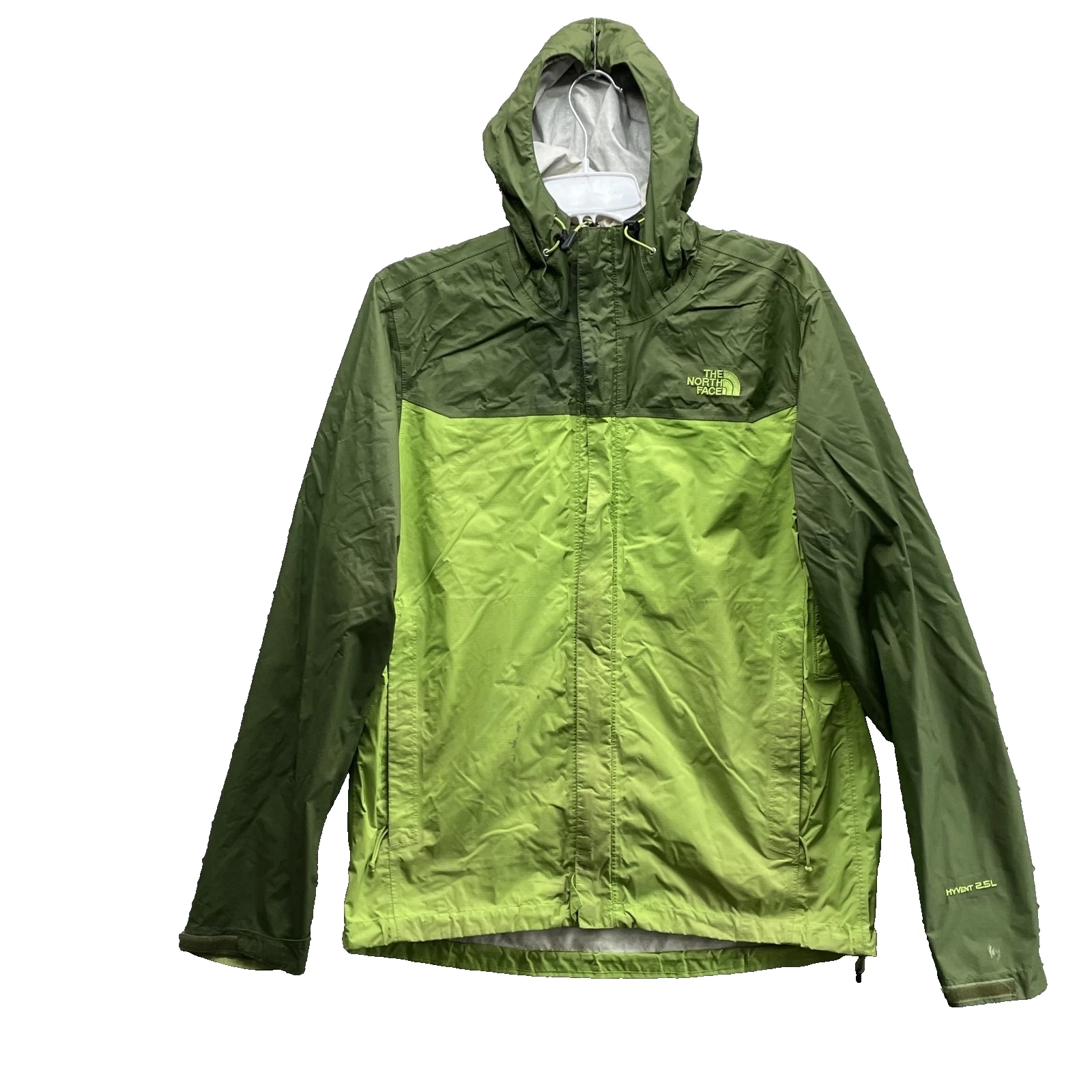 North Face Hyvent 2.5L Rain Jacket Men's Medium Gorpcore Hike Camp Outdoor Hike