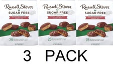 Russell Stover Sugar Free NUTTY CHOCOLATE Candy Mix 15.5 oz Bag - 3 PACK