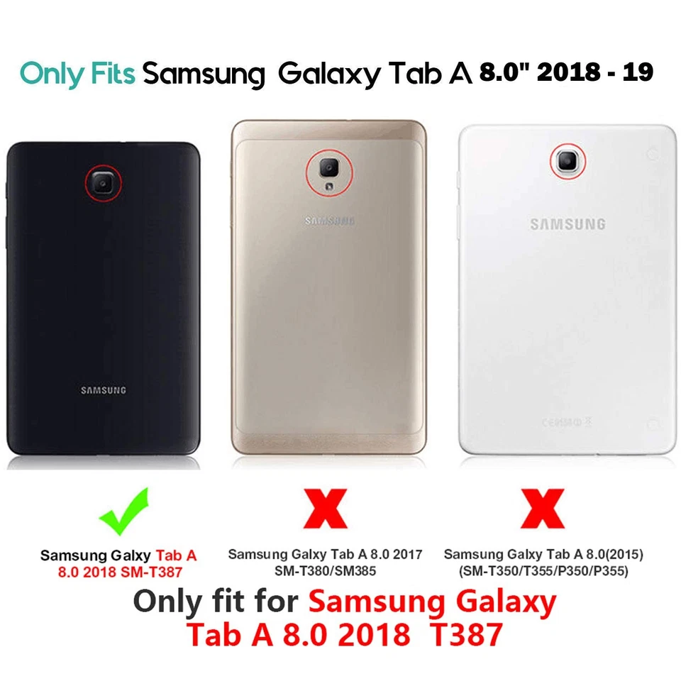 Funda KIQ Shield Series para Samsung Galaxy Tab A 8.0 2018, Antigolpes 360 Foto 2 de 4