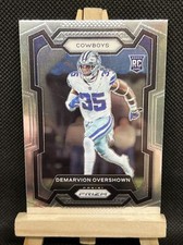 2023 Panini Prizm #323 Demarvion Overshown Dallas Cowboys