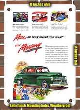 Metal Sign - 1946 Mercury Sedan Coupe - 10x14 Inches