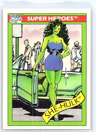 1990 Impel Marvel Universe #39 She-Hulk