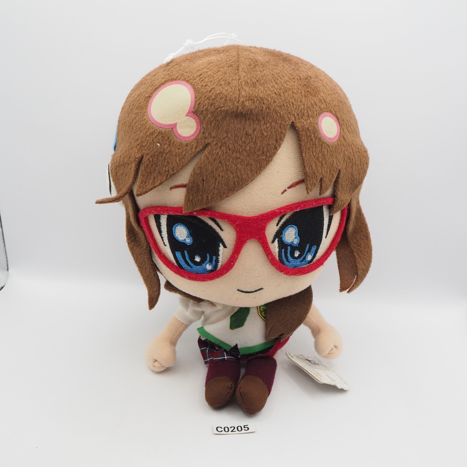 Juguete de peluche de 8" Neon Genesis Evangelion C0205 Mari Makinami Banpresto DX 2010