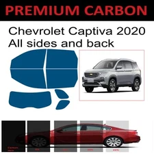 Premium Carbon Window Tint fits Chevrolet Captiva 2020 precut tint