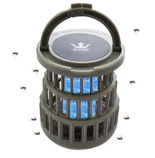 KYNG Folding Camping Lantern + Bug Zapper Mosquito and Fly Killer Rechargeable