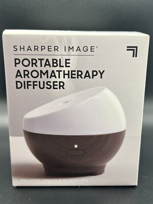 Sharper Image Ultrasonic Portable Aromatherapy Diffuser New