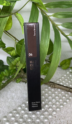 MAKEUP Factory EVEN MORE VOLUME MASCARA 06 TERRA BROWN braun 15ml *neu*