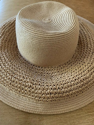J.Crew Women's Floppy Straw Sun Hat 