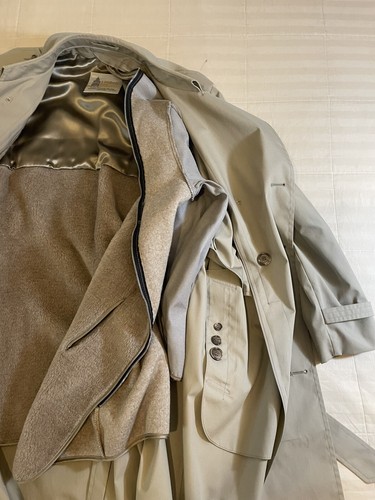 LONDON FOG BY WAMSUTTA TRENCH COAT SIZE 42 REGULAR PRE-OWNED IN GOOD CONDITION - Picture 8 of 9