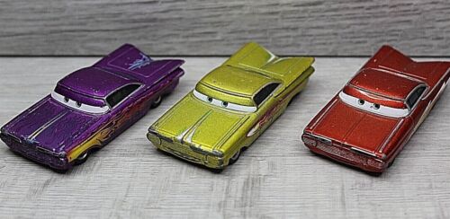 Disney Pixar Cars Loose Ramone Red, Hydraulic Purple & Yellow '59 ImpalaLot of 3 - Picture 1 of 10