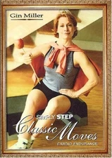 GIN MILLER SIMPLY STEP CLASSIC MOVES DVD NEW SEALED EXERCISE WORKOUT