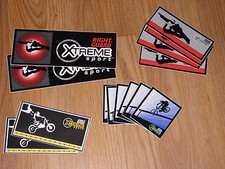Right Guard Extreme Sport Vintage BMX Sticker Lot!! Motocross Snowboarding