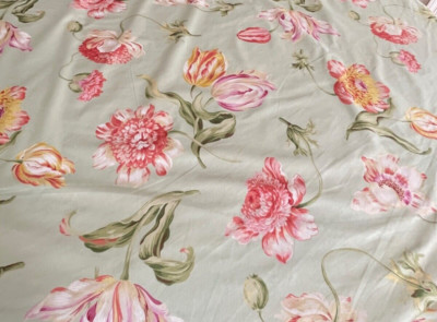 Brunschwig & Fils Fabric ''Tulipa'' Royal Botanic Gardens Kew 2000 BTY NWT