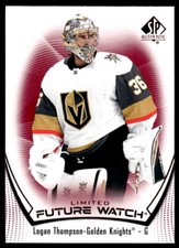 2021-22 Limited Future Watch Logan Thompson Rookie Vegas Golden Knights #120
