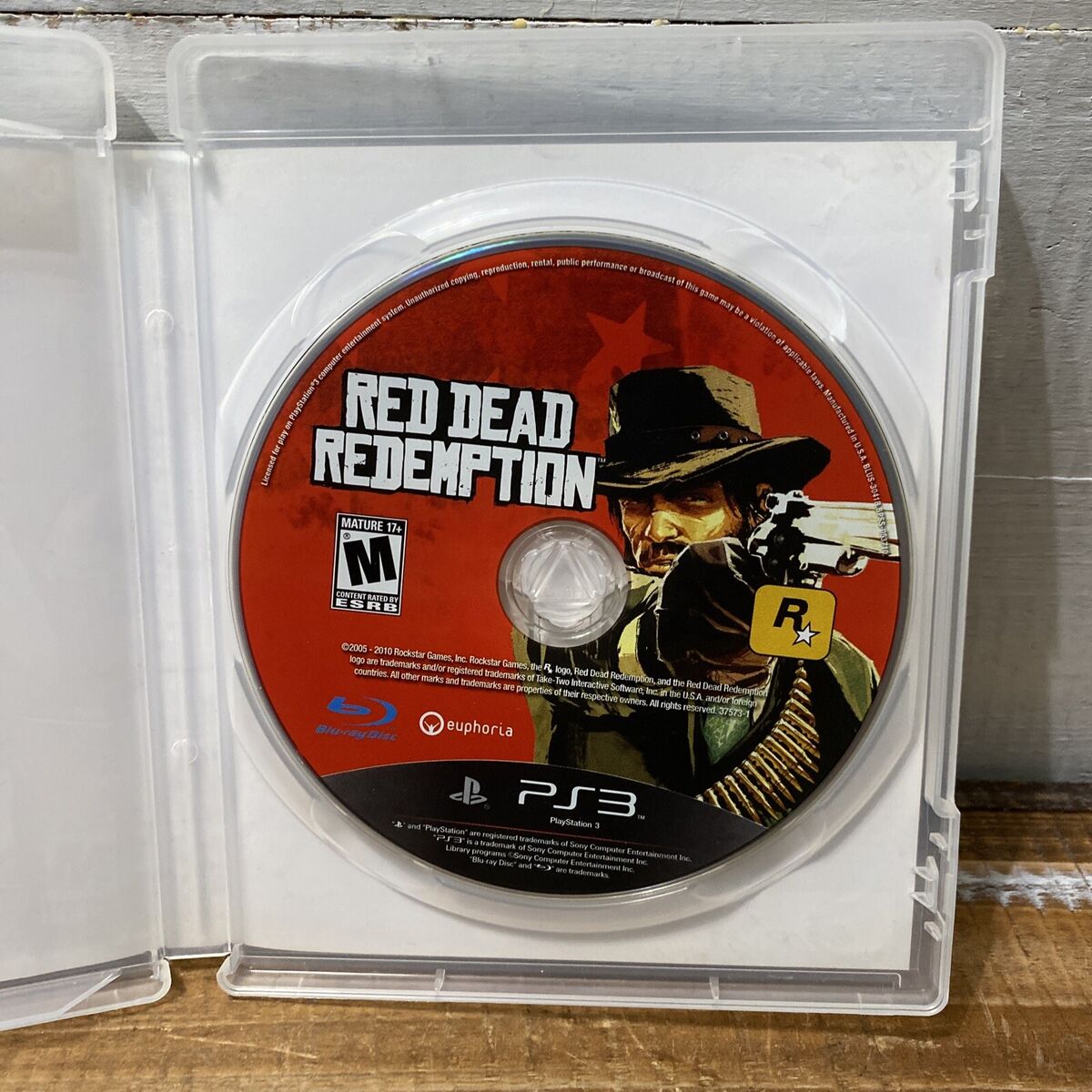 Red Dead Redemption Sony PlayStation 3 PS3 Video Game With Manual