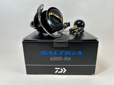 DAIWA 23 Spinning Reel SALTIGA 6000-XH New in Box | eBay