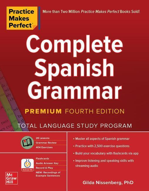 Thumbnail - Practice Makes Perfect: Complete Spanish Grammar, Premium Gilda