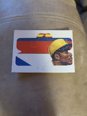 1987 Donruss Roberto Clemente Puzzle #13 Clemente Puzzle 13-15