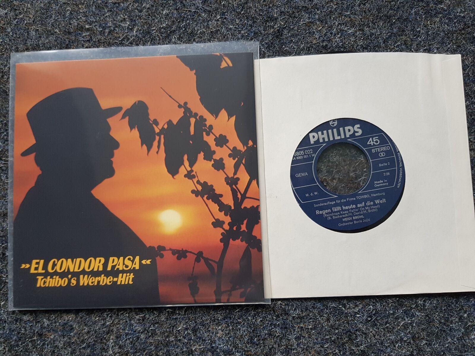 7"" Single Vinyl Heidi Brühl - Regen fällt heute auf die Welt SONDERAUFLAGE