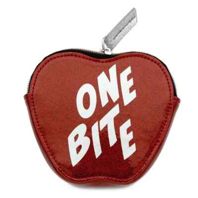 DANIELLE NICOLE ONE BITE COIN PURSE RED APPLE NWT
