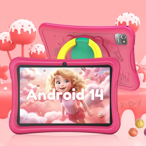 2025 New Android 14 Kids Tablet 10.1inch 12GB+128GB Parental Control Widevine L1 - Picture 15 of 30
