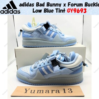 adidas Bad Bunny x Forum Buckle Low Blue Tint GY9693 Men's Size