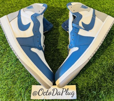 Size 13 - Jordan 1 Retro OG High True Blue for sale online | eBay